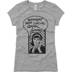 Ladies Slim Fit Basic Promo Jersey Tee