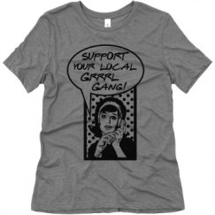 Ladies Relaxed Fit Super Soft Triblend Tee