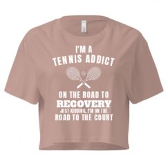 Ladies Festival Cali Crop Top Tee