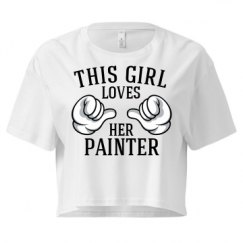 Ladies Festival Cali Crop Top Tee