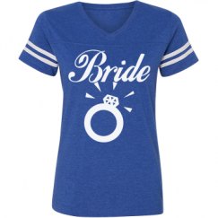 Ladies Relaxed Fit Vintage Sports Tee