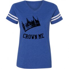 Ladies Relaxed Fit Vintage Sports Tee