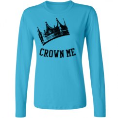 Ladies Relaxed Fit Basic Long Sleeve Tee