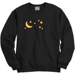 Unisex Film and Foil Crewneck Sweatshirt