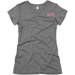 Ladies Slim Fit Super Soft Triblend Tee