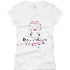 Ladies Slim Fit Basic Promo Jersey Tee