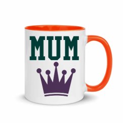 11oz Ceramic Mug with Color Inside