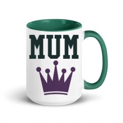 15oz Ceramic Mug with Color Inside