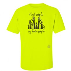 Unisex Ultra Cotton Safety Neon Crewneck Tee