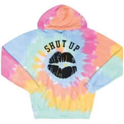 Unisex Tie-Dye Fleece Hoodie