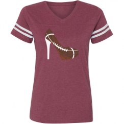 Ladies Relaxed Fit Vintage Sports Tee