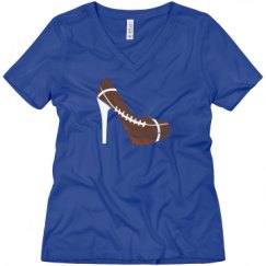 Ladies Relaxed Fit V-Neck Tee