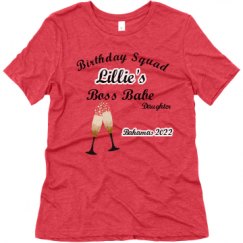 Ladies Relaxed Fit Super Soft Triblend Tee