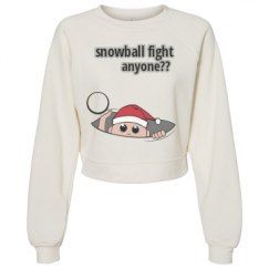 Women's Raglan Pullover Fleece