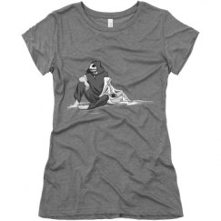 Ladies Slim Fit Super Soft Triblend Tee