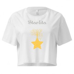 Ladies Festival Cali Crop Top Tee