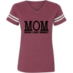 Ladies Relaxed Fit Vintage Sports Tee