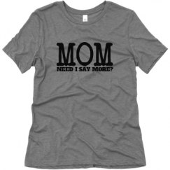 Ladies Relaxed Fit Super Soft Triblend Tee