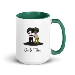 15oz Ceramic Mug with Color Inside