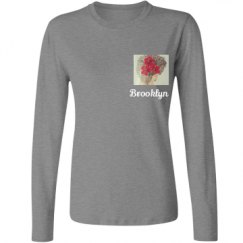 Ladies Relaxed Fit Basic Long Sleeve Tee