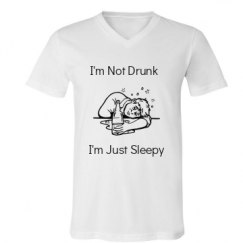 Unisex V-Neck Jersey Tee