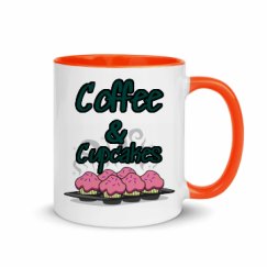 11oz Ceramic Mug with Color Inside