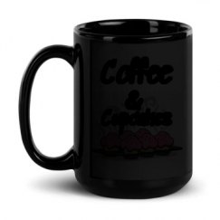 15oz Black Glossy Mug