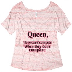 Ladies Flowy Slouchy Tee