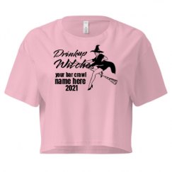 Ladies Festival Cali Crop Top Tee