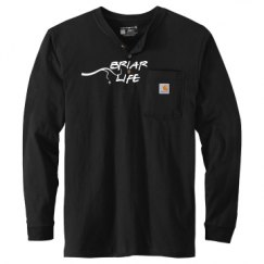 Unisex Carhartt Long Sleeve Henley Tee 