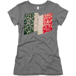 Ladies Slim Fit Super Soft Triblend Tee
