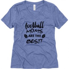 Ladies Relaxed Fit Super Soft Triblend V-Neck Tee