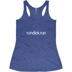 Ladies Slim Fit Super Soft Racerback Triblend Tank