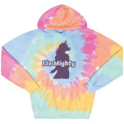 Unisex Tie-Dye Fleece Hoodie