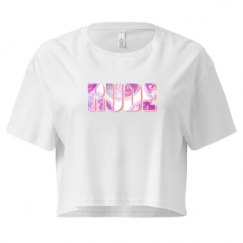 Ladies Festival Cali Crop Top Tee
