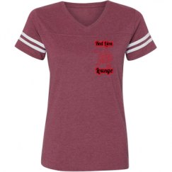 Ladies Relaxed Fit Vintage Sports Tee