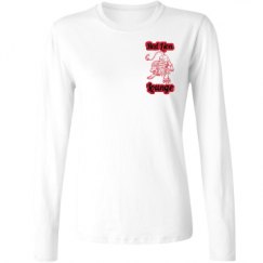 Ladies Relaxed Fit Basic Long Sleeve Tee