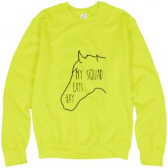 Unisex Neon Crewneck Sweatshirt