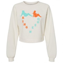Women's Raglan Pullover Fleece