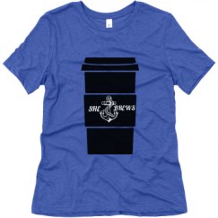 Ladies Relaxed Fit Super Soft Triblend Tee