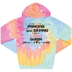 Unisex Tie-Dye Fleece Hoodie