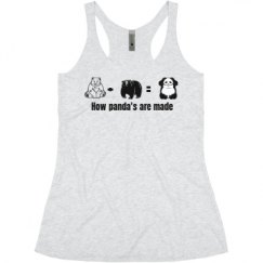 Ladies Slim Fit Super Soft Racerback Triblend Tank
