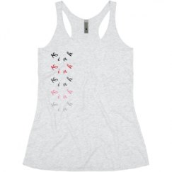 Ladies Slim Fit Super Soft Racerback Triblend Tank