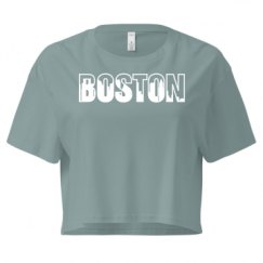 Ladies Festival Cali Crop Top Tee