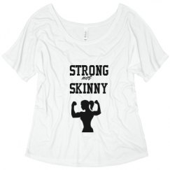 Ladies Flowy Slouchy Tee