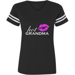 Ladies Relaxed Fit Vintage Sports Tee