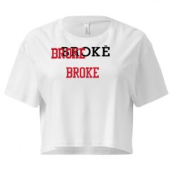 Ladies Festival Cali Crop Top Tee