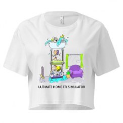 Ladies Festival Cali Crop Top Tee