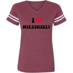 Ladies Relaxed Fit Vintage Sports Tee