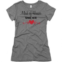 Ladies Slim Fit Super Soft Triblend Tee